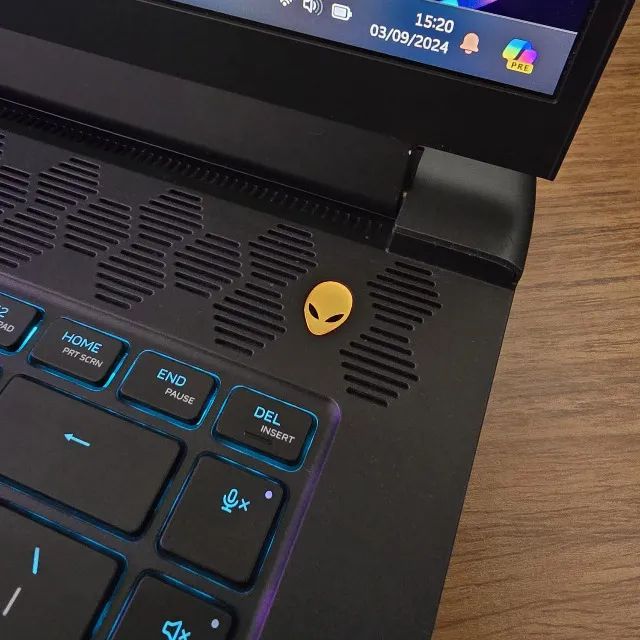 Notebook Alienware i9-12900H 64GB DDR5 1TB NVMe PCIex4 RTX3080 8GB LED 15.6 WQHD 240Hz 2ms - Foto 2