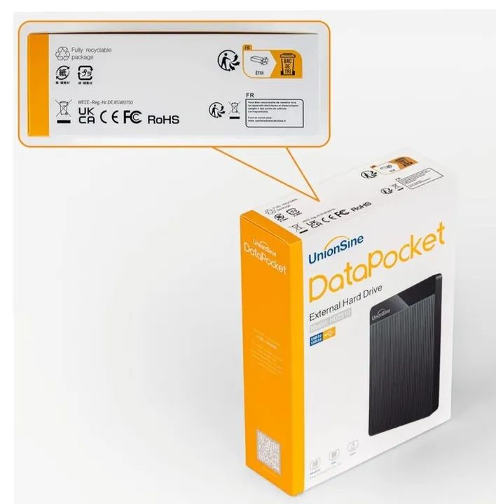 HD externo portátil 500GB - Foto 3