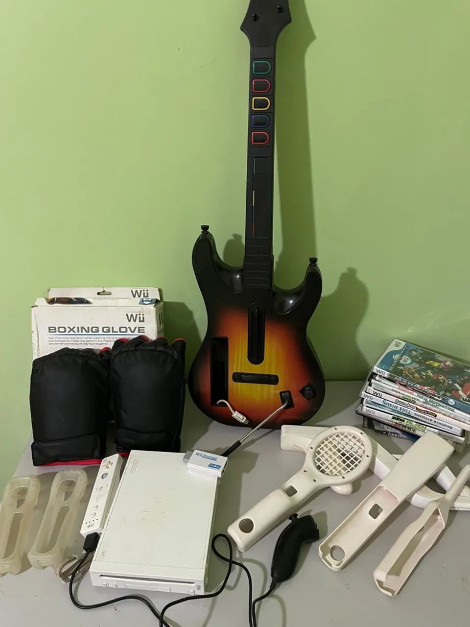 Wii com diversos acessórios e jogos - Foto 5