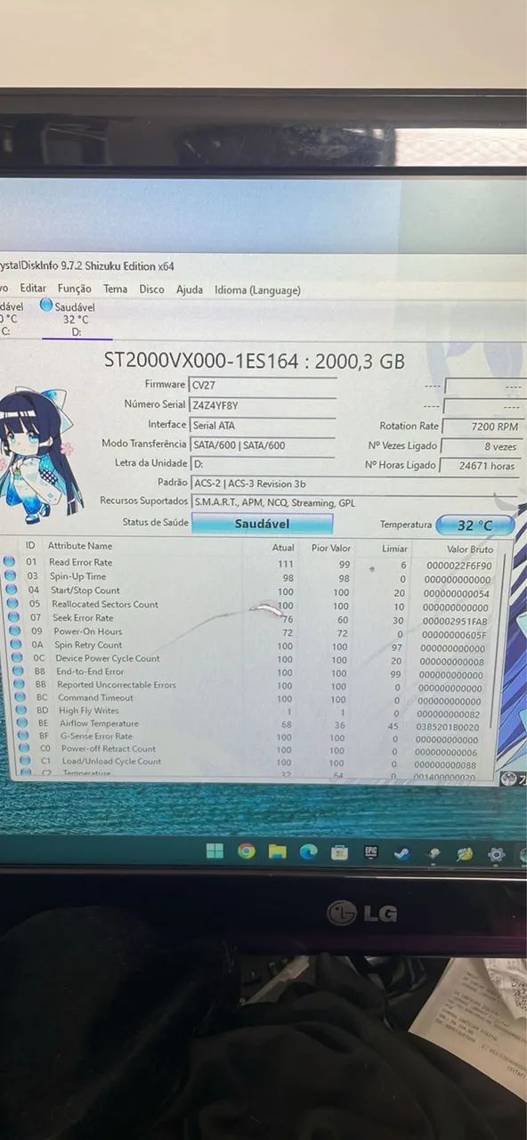 HD SEAGATE 2 TB - Foto 2