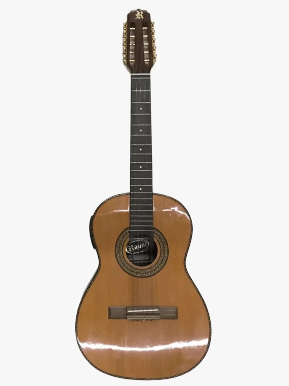 Viola Caipira Clássica Elétrica Rozini Presença Brasil - Rv115AT-LP