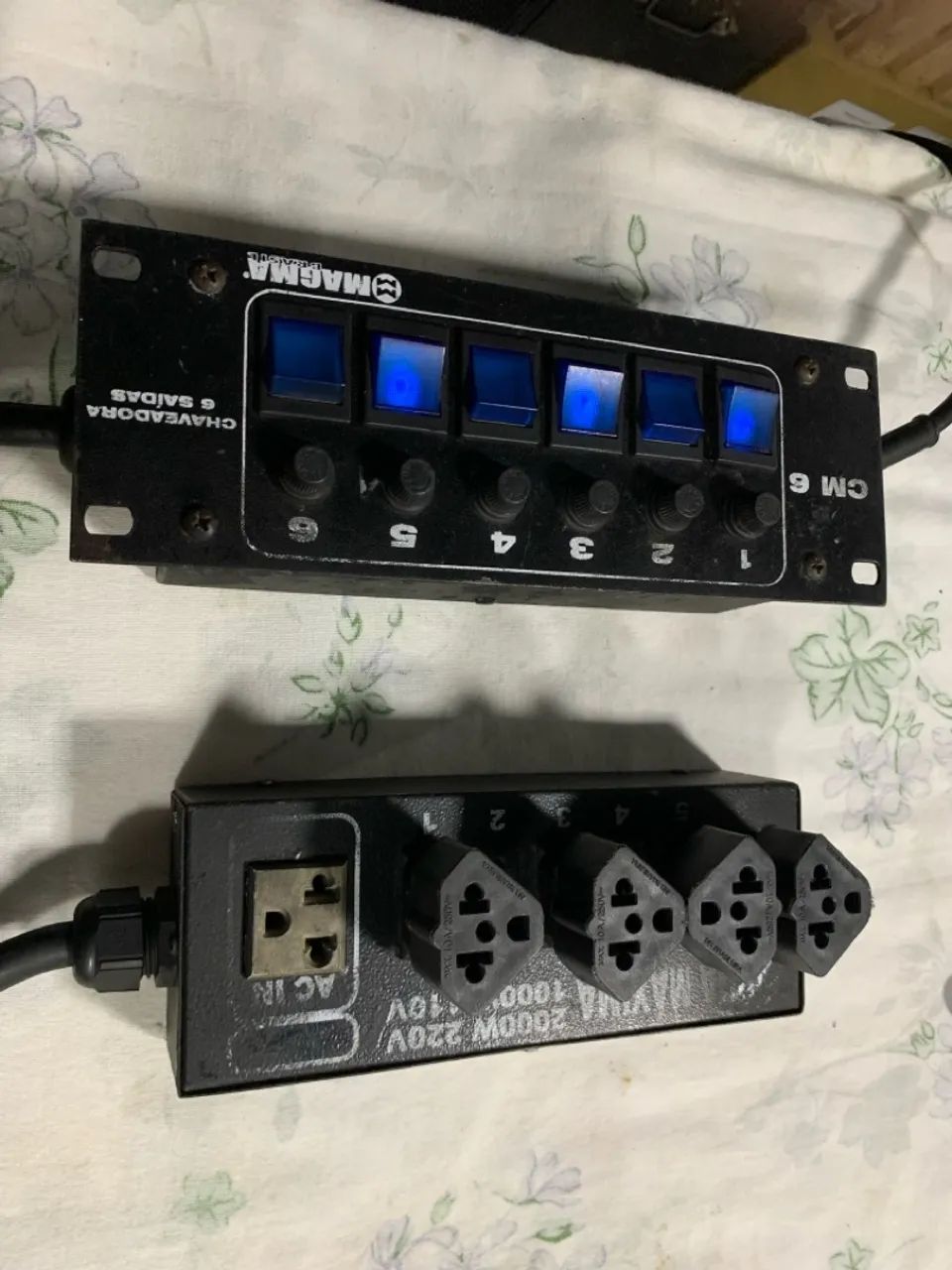 Vendo Extensão com Painel de Interruptores. - Foto 3