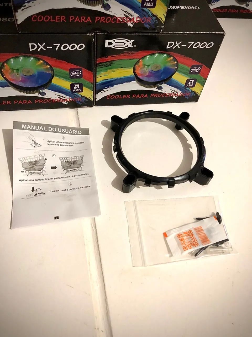 Cooler para PC com iluminação RGB - Foto 4
