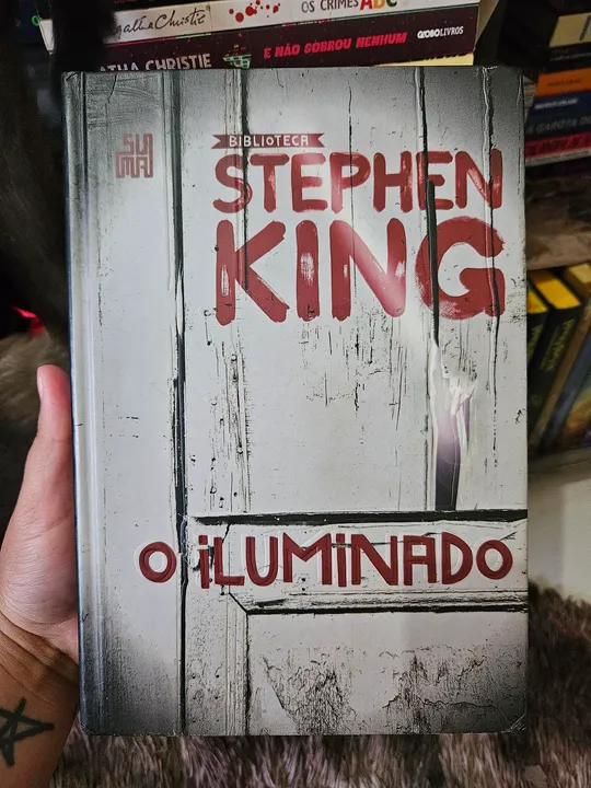 O Iluminado - Stephen King capa dura