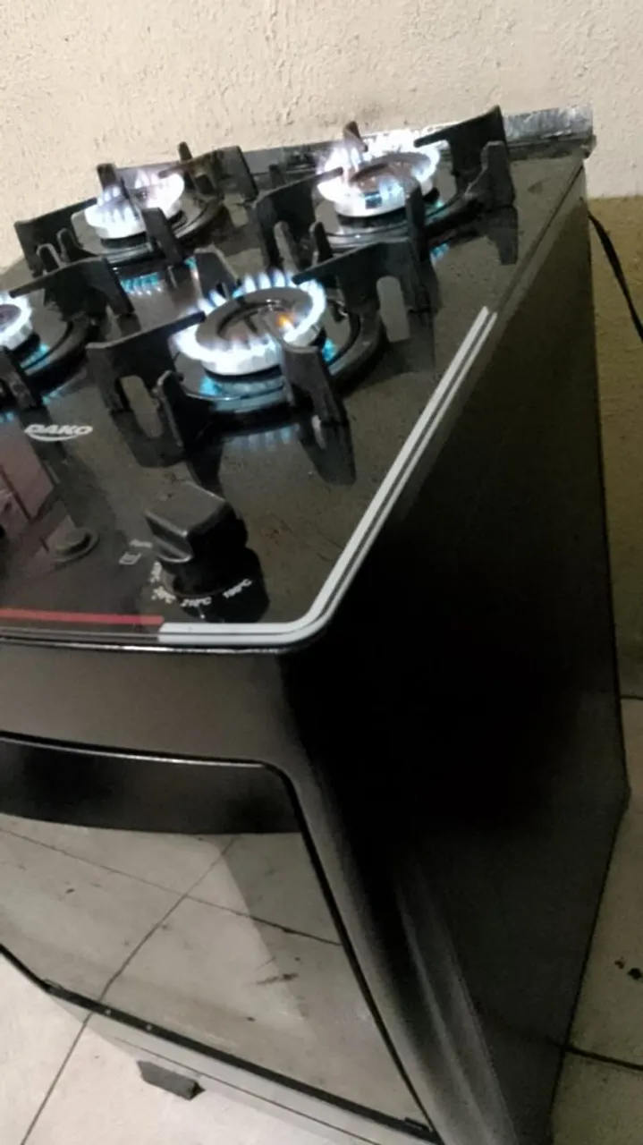 Fogão Dako com Acendimento Automático - 4 Bocas