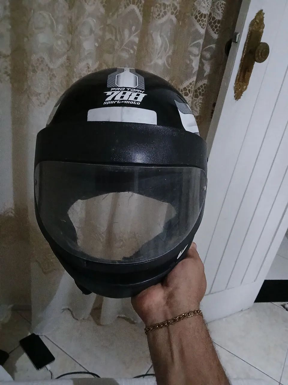 Vendo capacete de moto - Foto 4