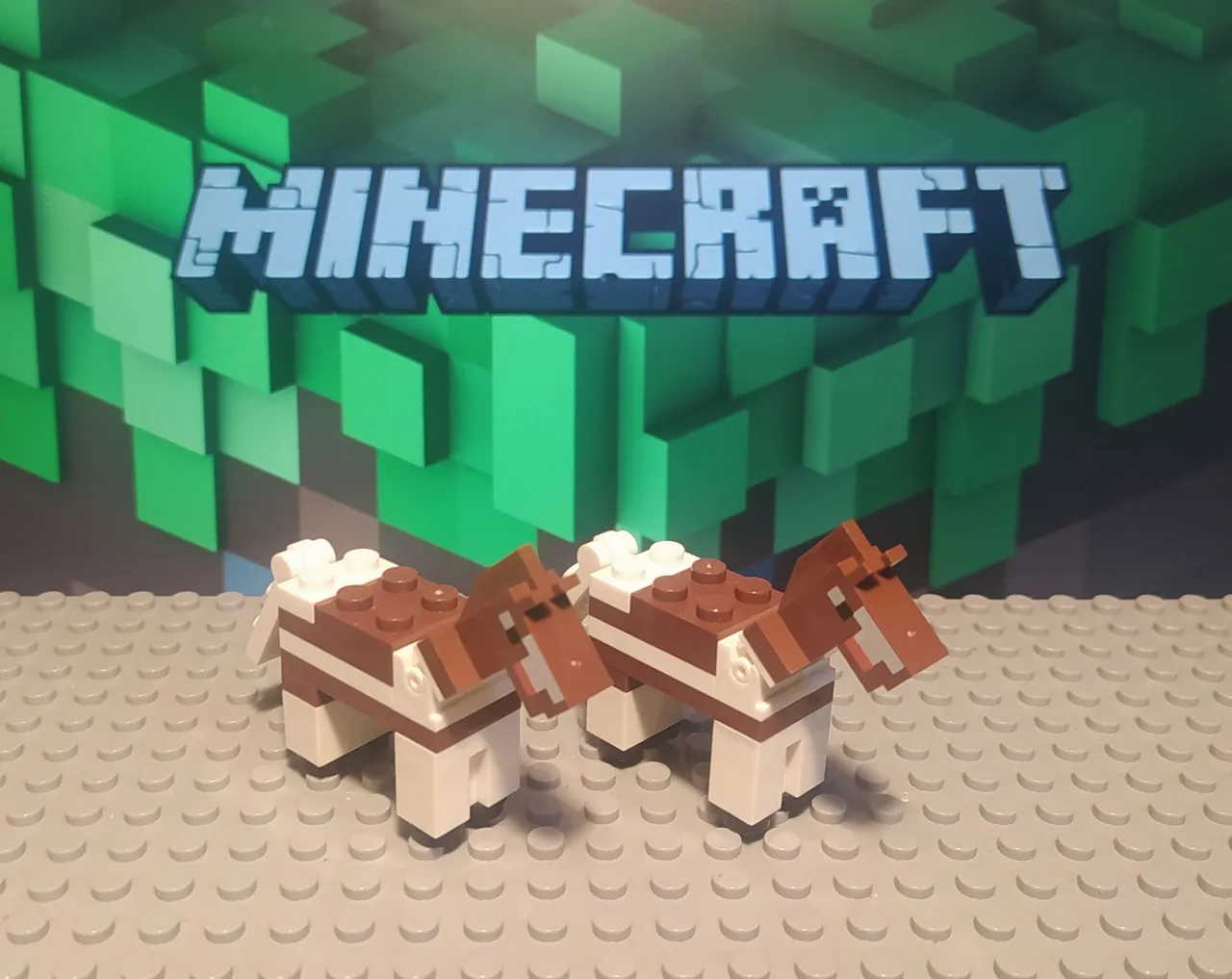 Boneco Cavalo - Minecraft