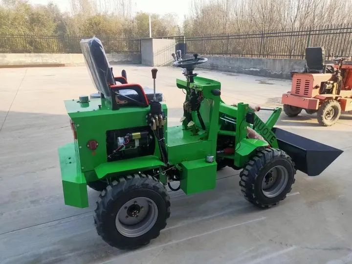 Pá carregadeira miniDi , mini carregadeira a diesel