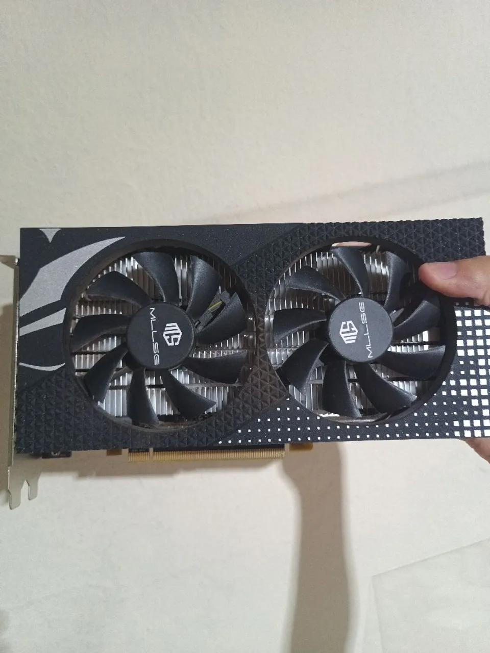 Mllse randeon RX 580 queimada/para peças ou conserto