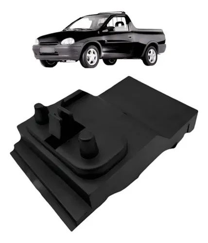 Guia Suporte Parachoque Corsa Pickup 1995 A 2003 Dianteiro - Foto 3