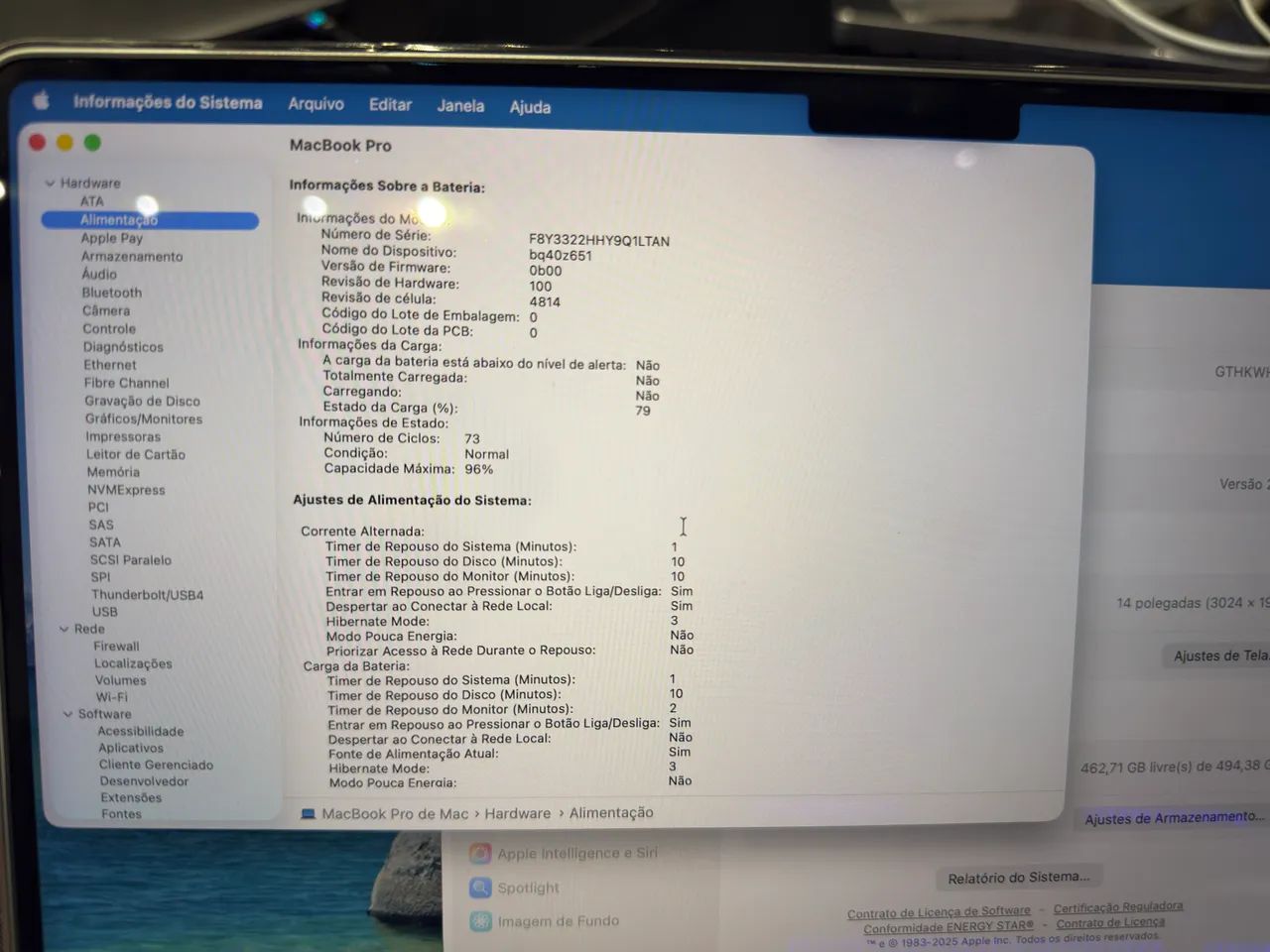 Macbook pro M2 Pro 16gb ram ssd 512gb 14 pol - Foto 4