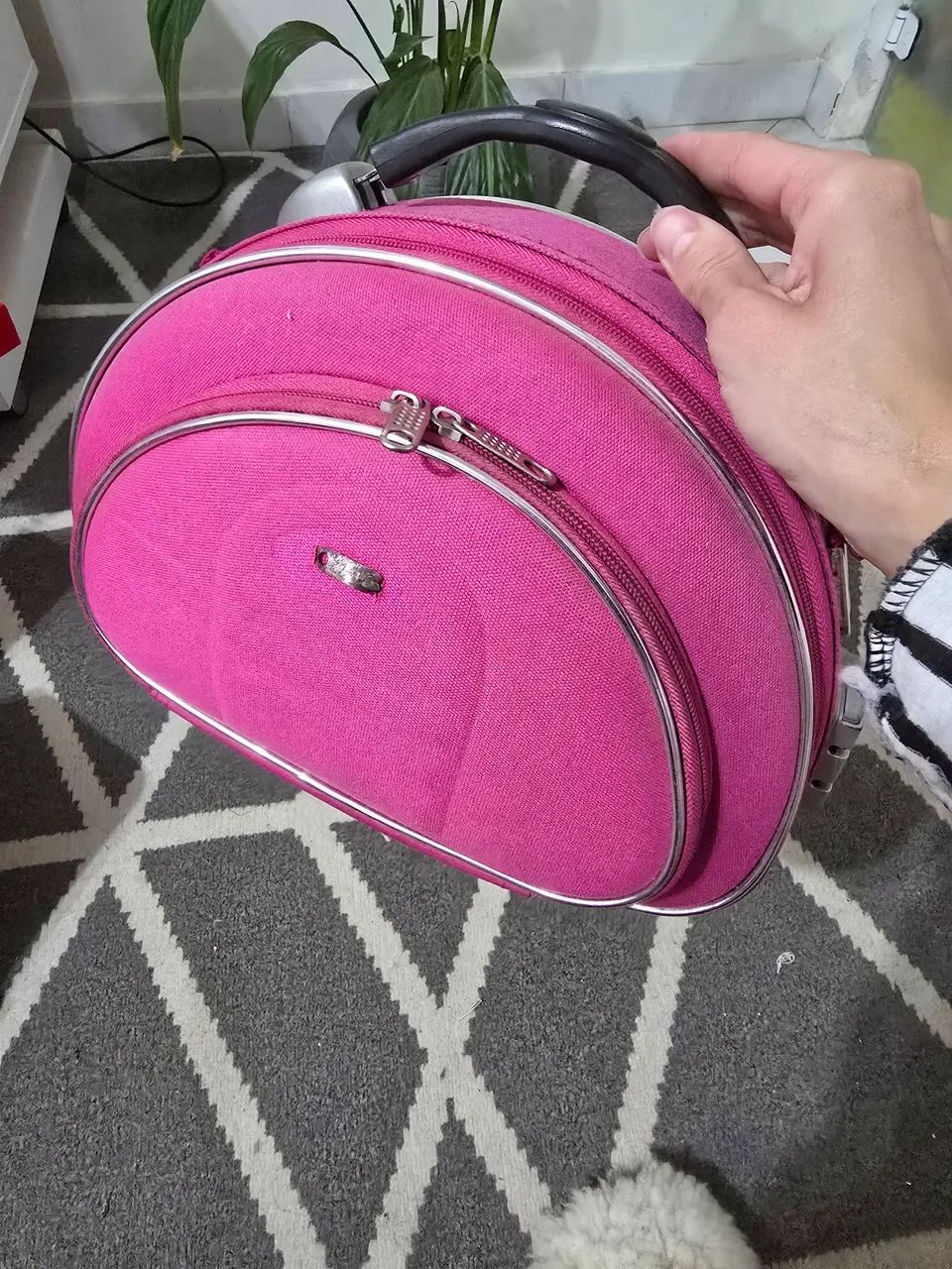 Maleta /bolsa rosa pink 