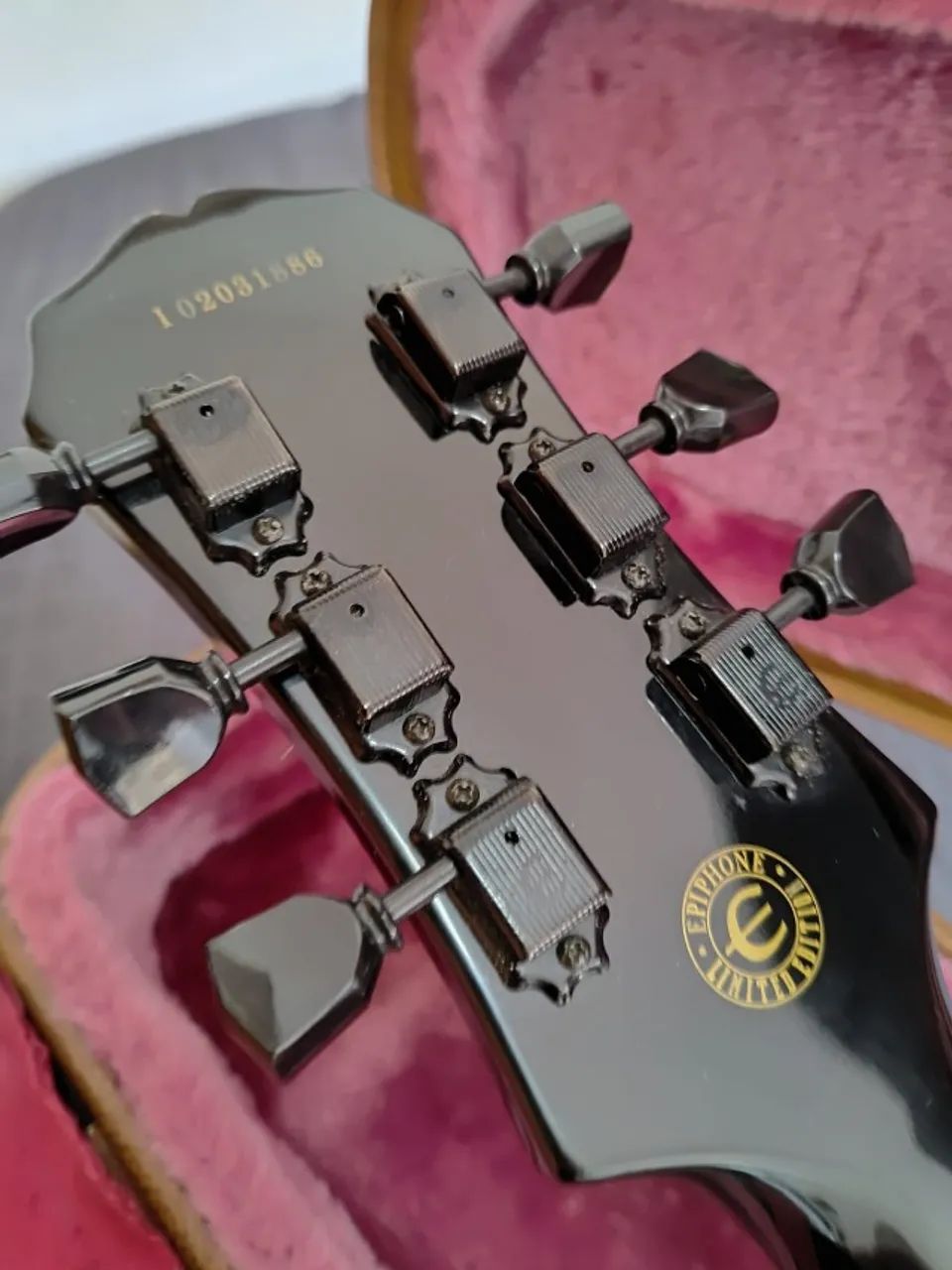 希少 Epiphone Limited Edition Les Paul Guitarra Epiphone Les Paul Limited Edition Trans Black Flame