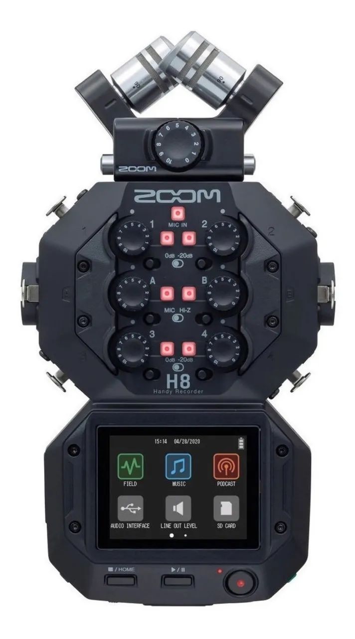 Gravador portátil Zoom H-8 - Foto 2