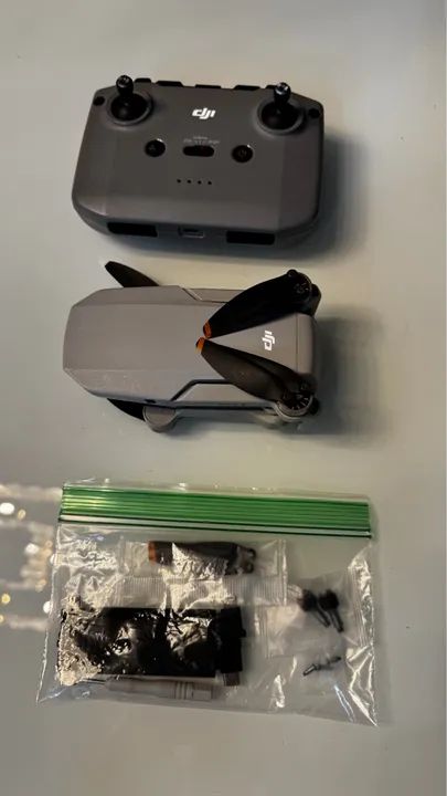 Drone DJI Mini 2 - Controle , Bateria Extra, Maleta + Peças  - Foto 4