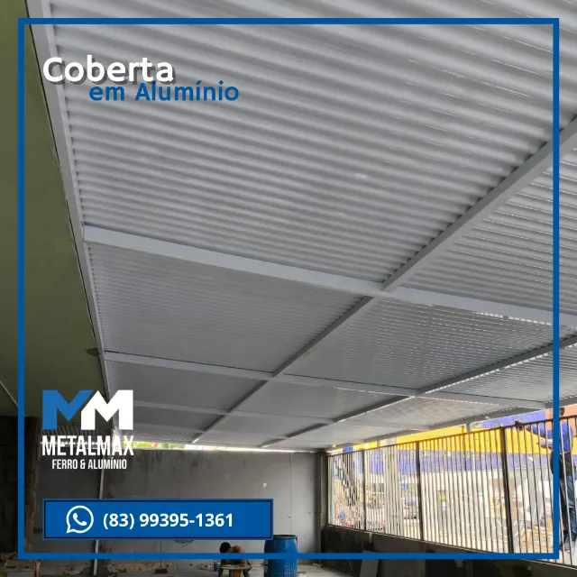 Coberta 100% Alumínio