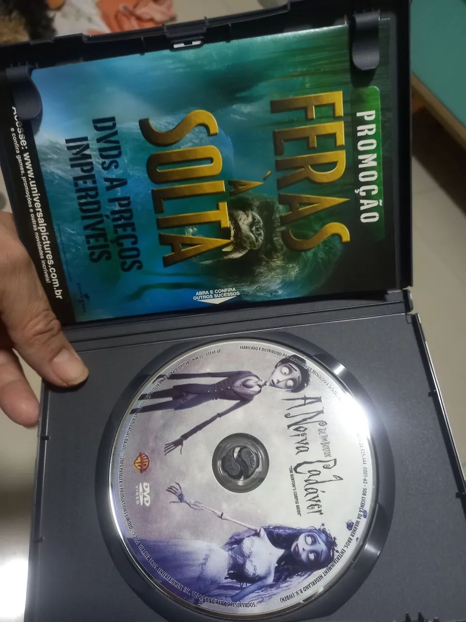 DVD A Noiva Cadáver - Tim Burton - Foto 3