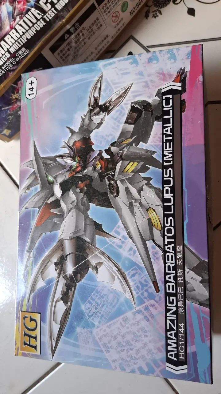 Gundam barbatos lúpus metallic