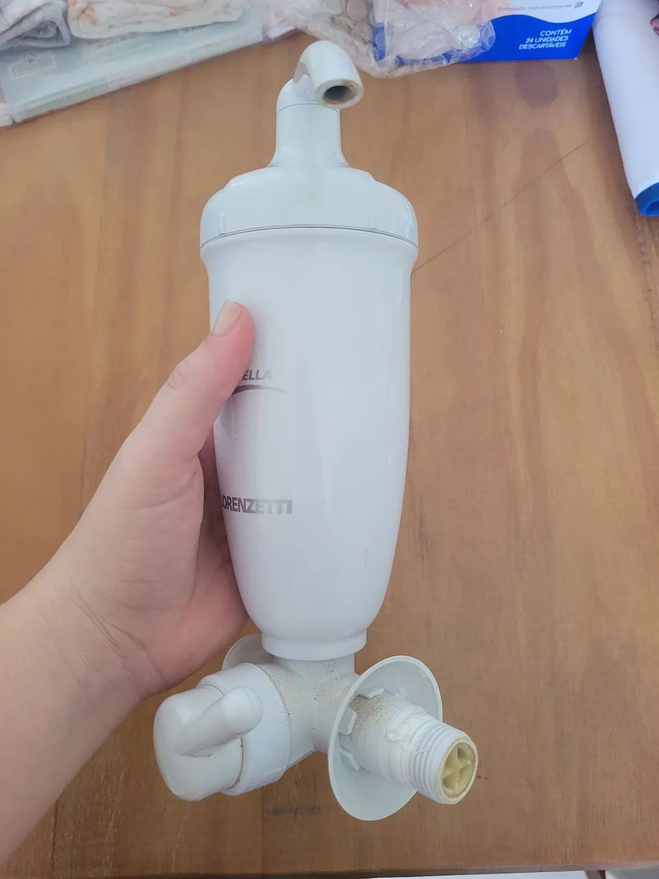 Filtro Purificador De Água Lorenzetti Acqua Bella S/torneira Branco - Foto 5