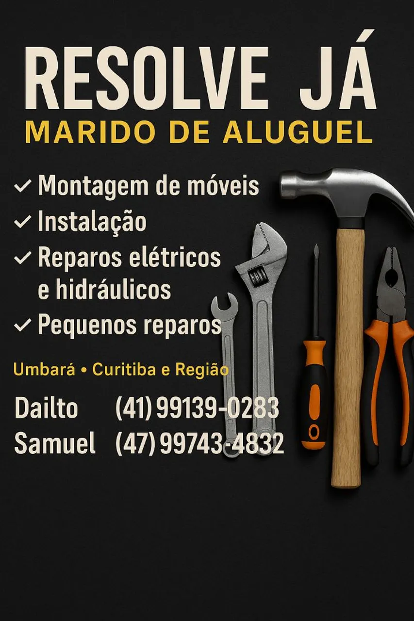 ? MARIDO DE ALUGUEL ?