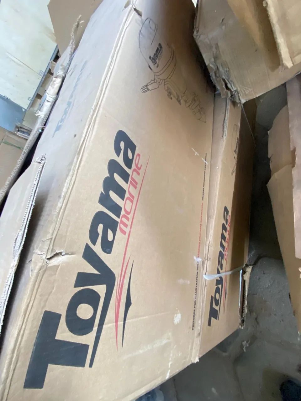 Venda 5 motores de polpa e 3 motosserras novos - Foto 3