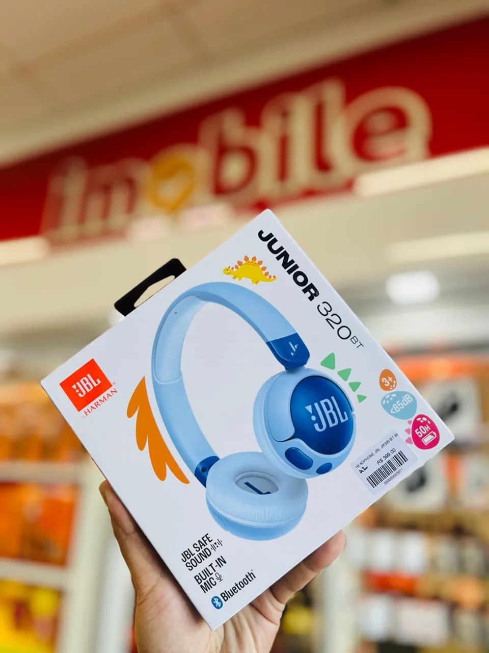 JBL JUNIOR 320BT 85dB 50H 
