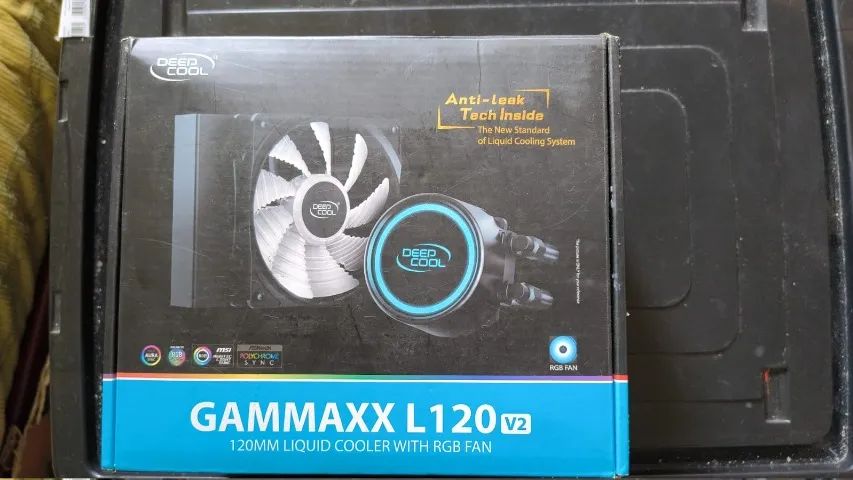 Water Cooler DeepCool GAMMAXX L120 V2 com fan rgb - Foto 2