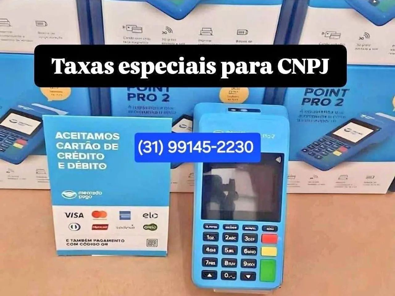 Maquininha de cartão P0int Pro 2 import art - Foto 2