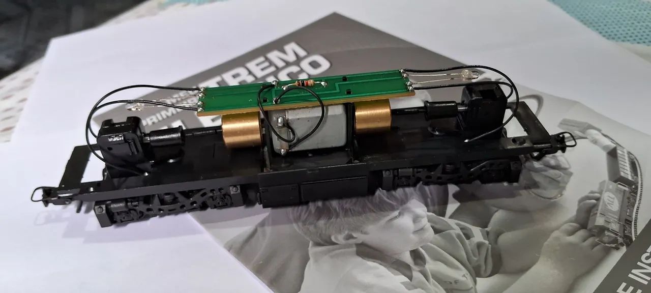 Mecânica Completa Locomotiva Frateschi G12 NOVA