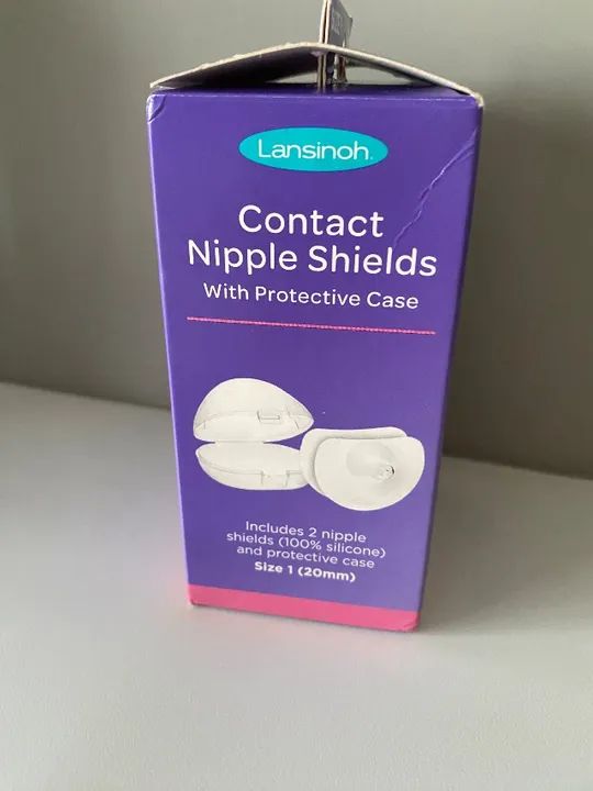 Protetor de mamilo silicone bico amamentação lansinoh - Foto 2