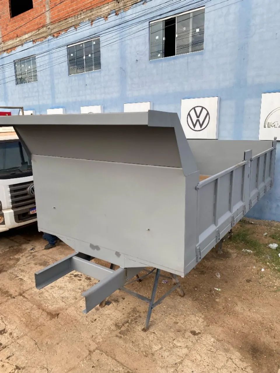 Basculante novo 10m cúbicos para caminhão truck volkswagen e ford - Foto 3