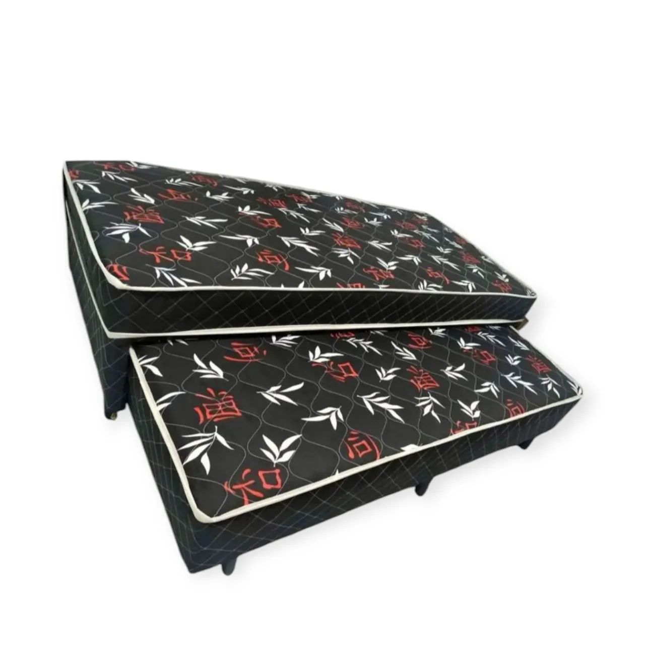 Cama Box solteiro com Auxiliar Bicama 
