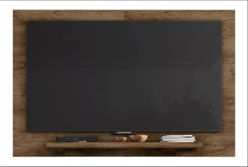 Painel para TV de ate 60 polegadas com design moderno e elegante
