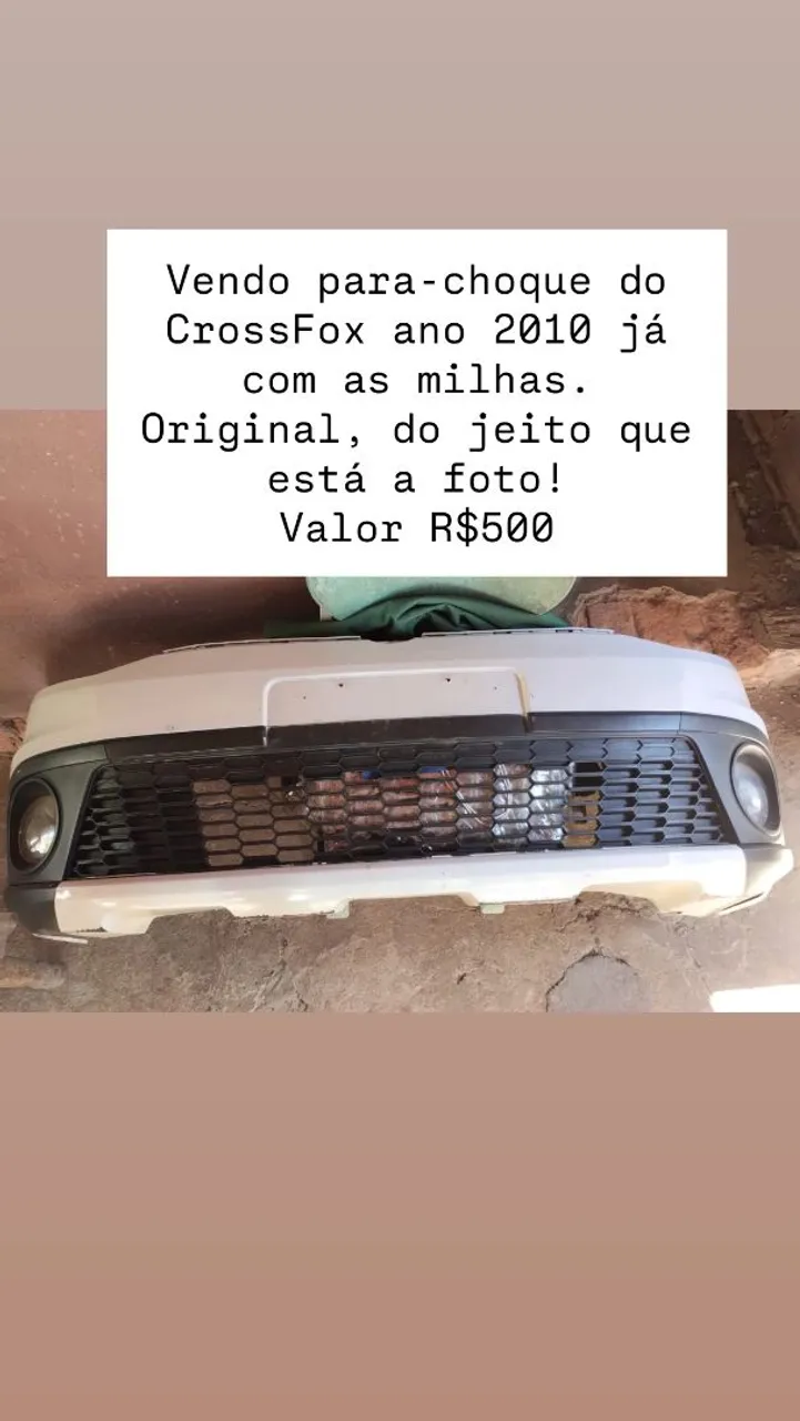 Para-choque CrossFox 2010 Original