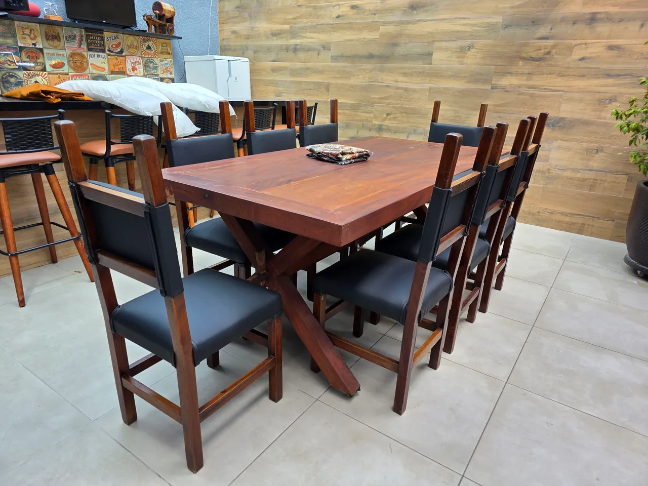Mesa de Jantar Madeira Maciça