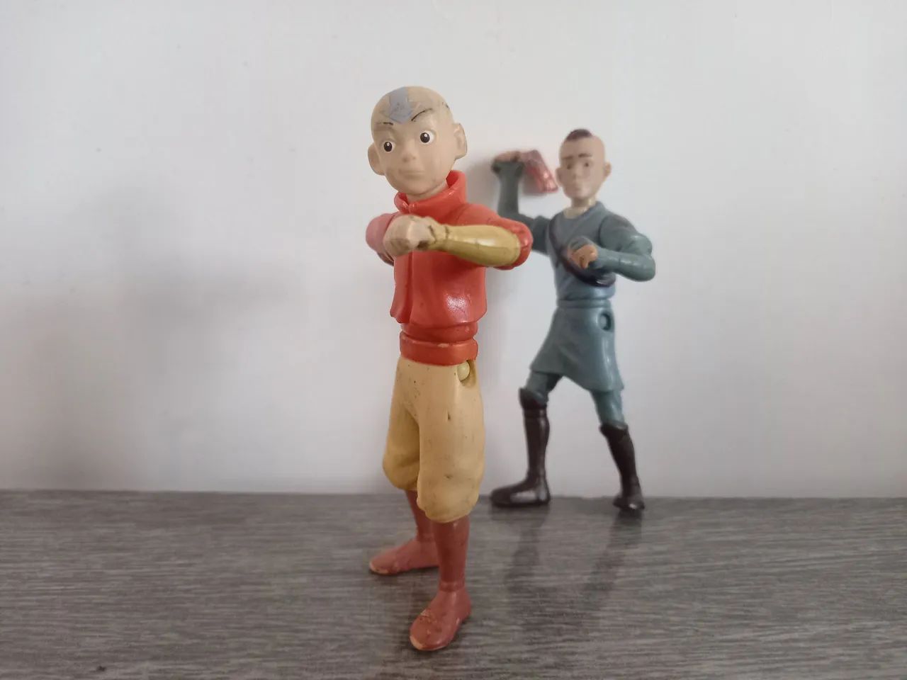 Bonecos Avatar - Aang e Soka