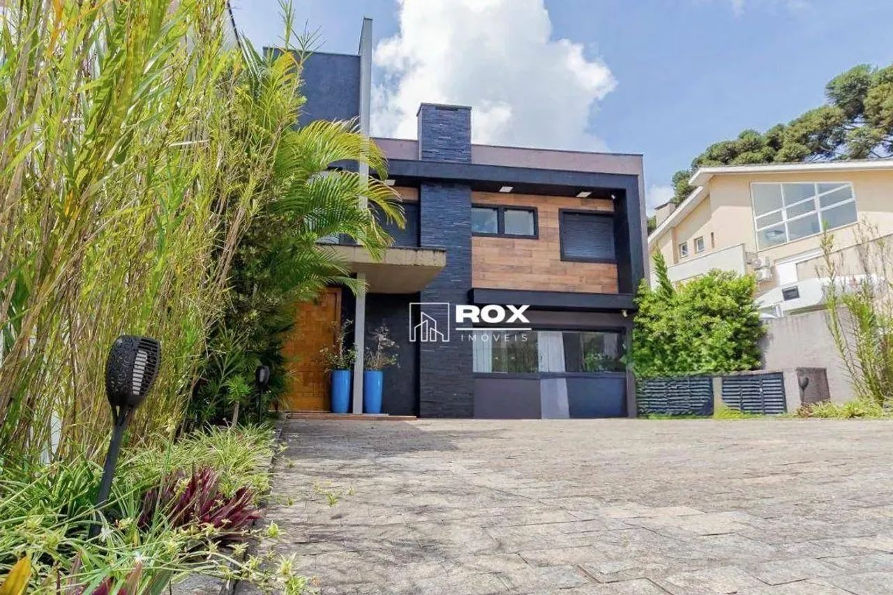 Casa mobiliada, em condomínio, 4 suítes para alugar - Santa Cândida - Curitiba/PR - Foto 2