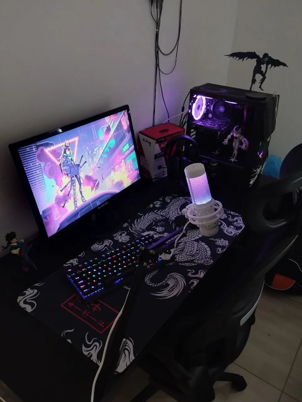 PC Gamer Ryzen 7 5700X3D + RTX 3060 + 16GB RAM,  RODANDO TUDO
