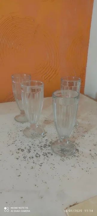 Jogo de 4 Copos para milk sheke  - Foto 2