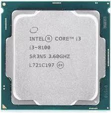 Processador Intel Core i3-8100 3.6GHz