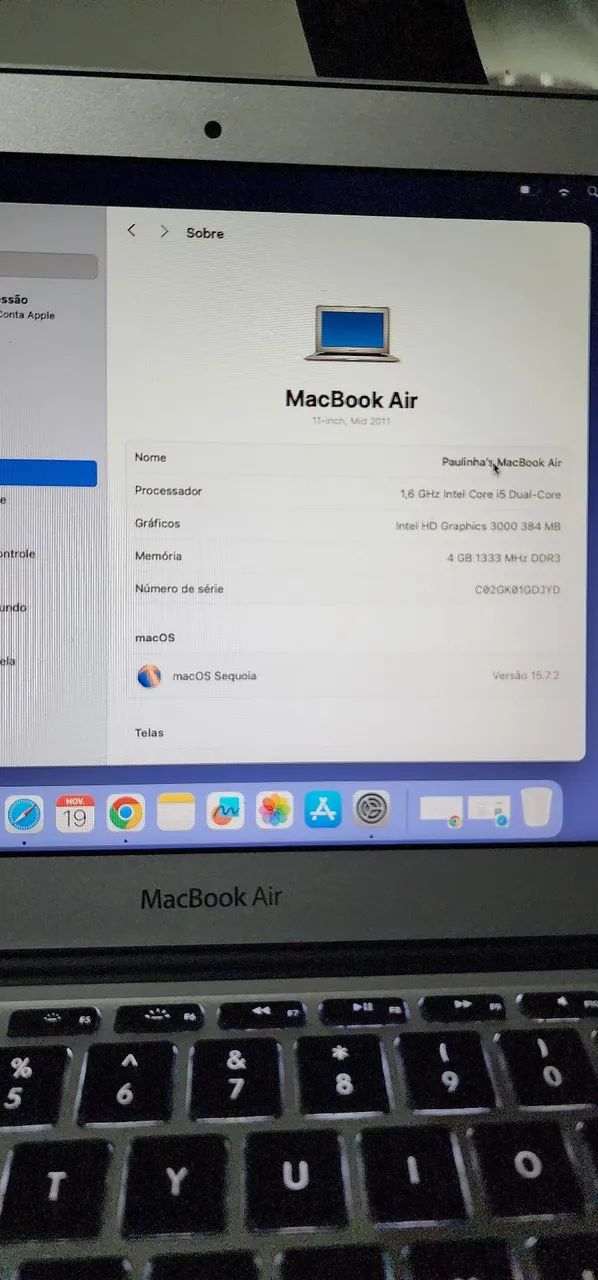 Macbook air (aceito oferta/ troca)