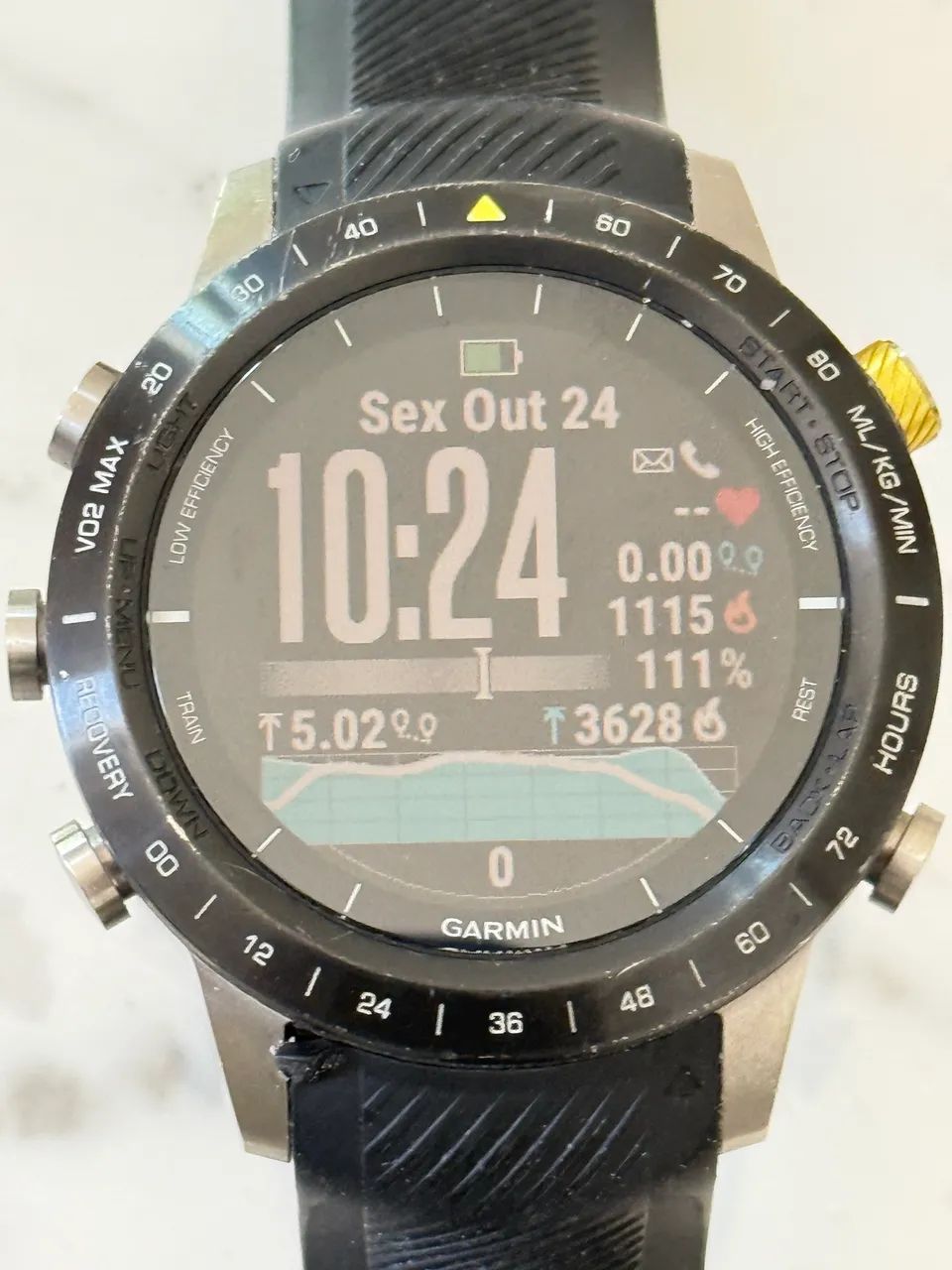 Gramin MARQ ATHLETE Titanium Saphire 100m Multi Sport GPS