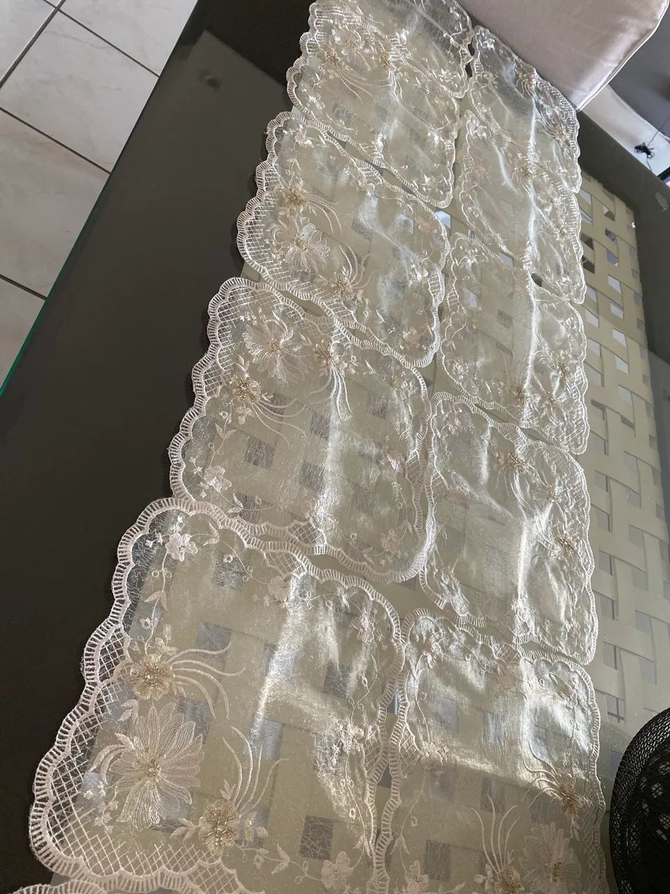 Toalha de mesa ou caminho de mesa