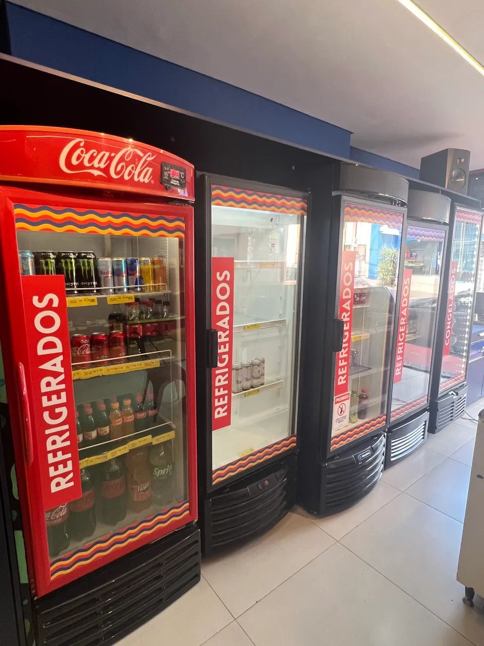 Freezers Refrigerados e Freezer Congelado (Refrigerado tb)