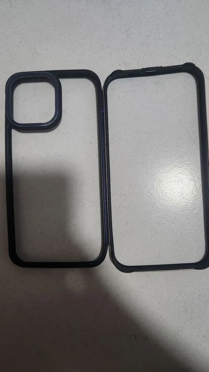 Capa (capinha) de borda reforçada do iphone 15 pro max