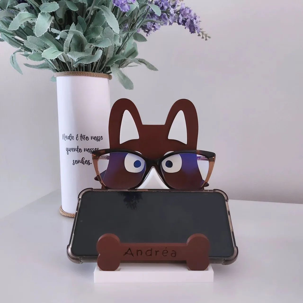 Porta óculos e celular personalizado  - Foto 4