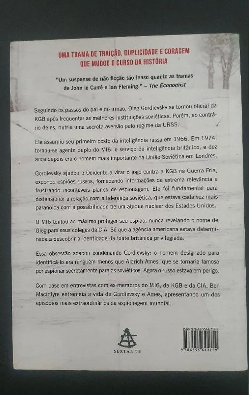 Livro O Espião e o traidor - Ben Macintyre - Foto 3