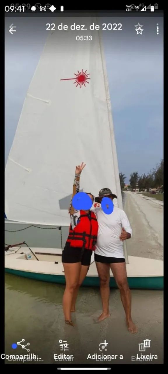 Barco laser 