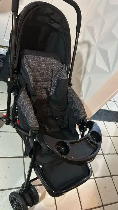 Carrinho + Bebê conforto Cosco Kids - Foto 4