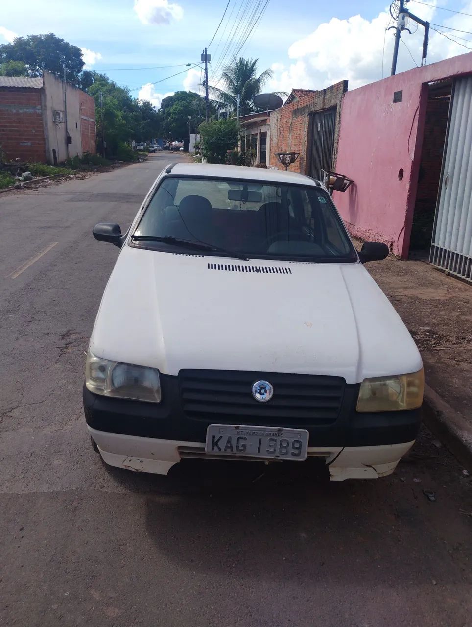 Vende-se uno 2006 tem ar precisa de manutenção - Foto 4